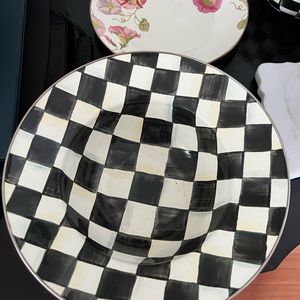 Mackenzie Childs bowl serving